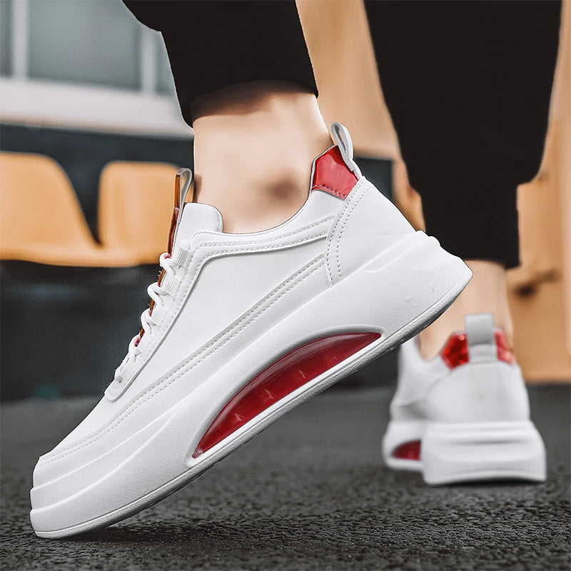 Men's Air Cushion Vulcanized Skateboard Sports Trainers Outdoor Casual Sneakers