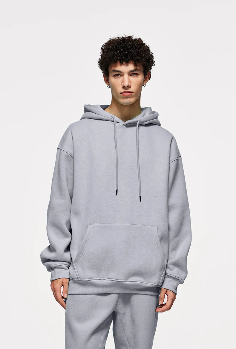 Unisex 350G Fleece Velvet Warm Hoodie