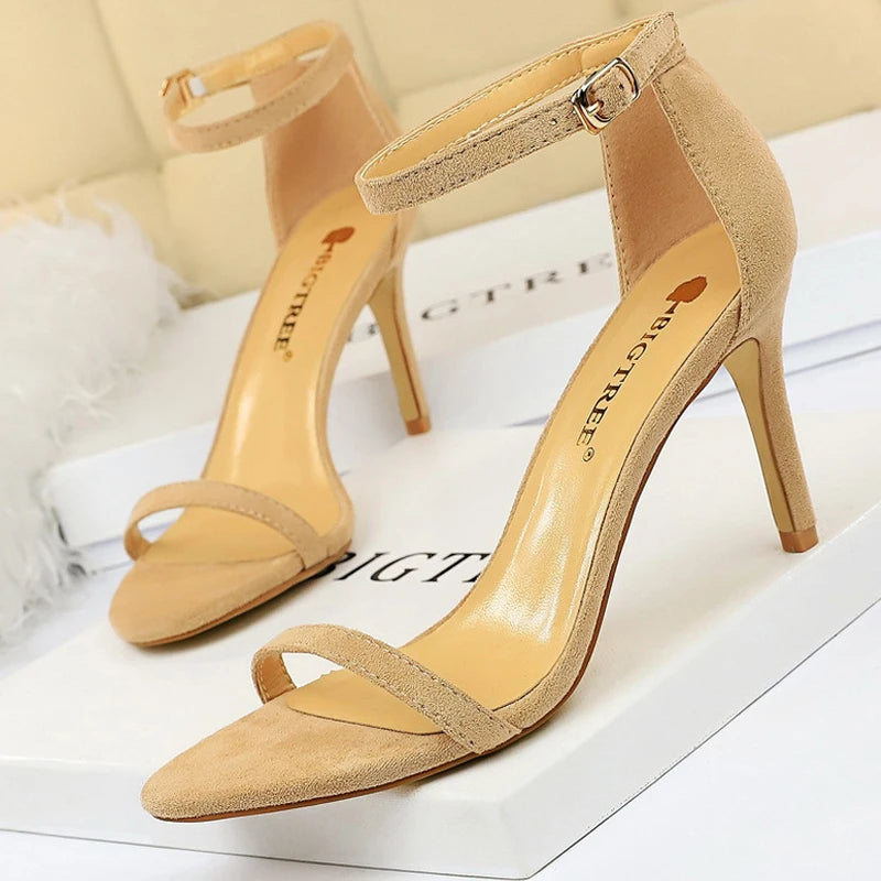 Women's Open Toe Summer High Heels Stiletto