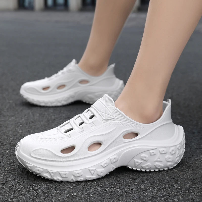 Men's Summer Sandals Platform Outdoor Quick Dry Beach Wading Water Non-Slip Clogs