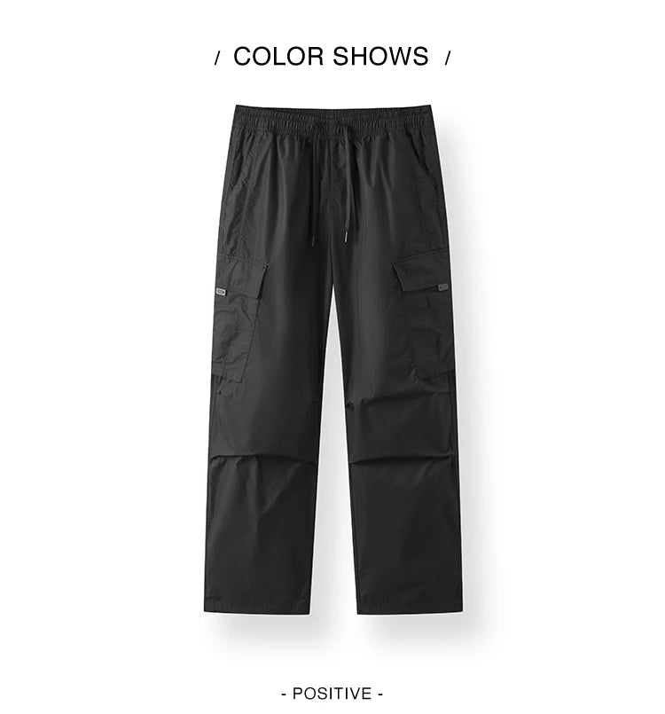 Loose Straight Leg Workwear Trousers - Outdoor Trendy Autumn Pants