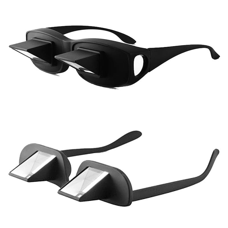 Horizontal Lazy Reading Glasses - Lie Down TV Watching Eyewear for Men & Women