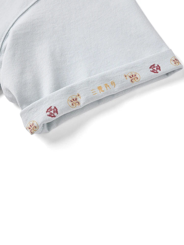 Dunhuang Museum Oversize Cotton T-Shirt - Premium 270gsm Brushed Fabric