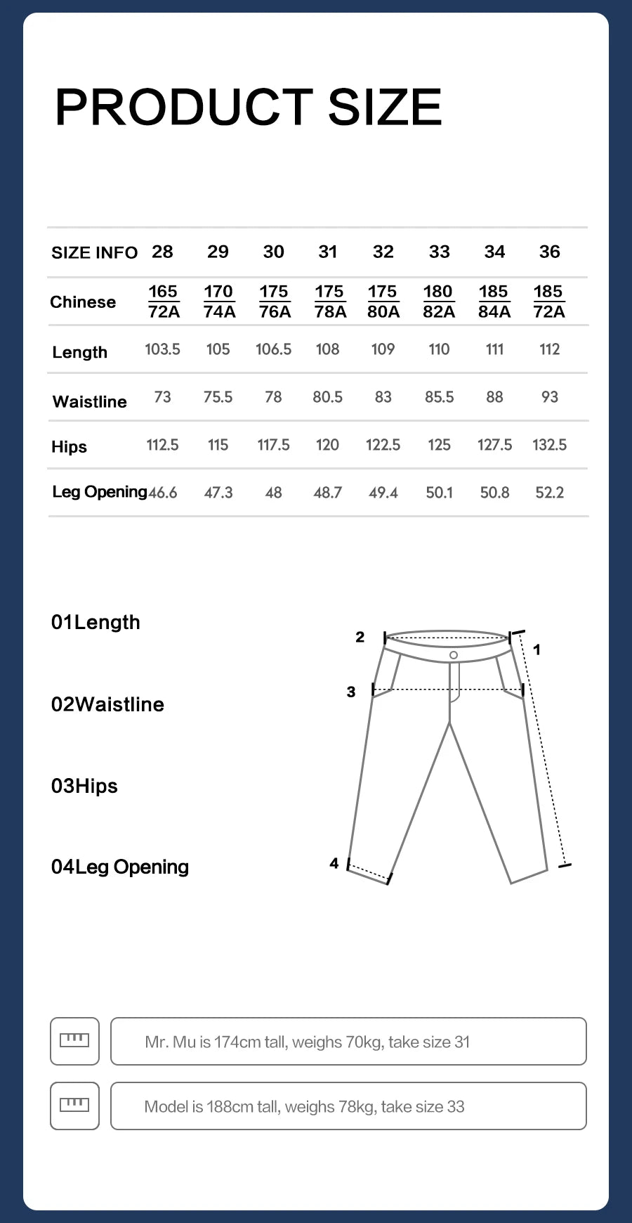 Men's Oversized Baggy Jeans - Soft Comfortable Denim