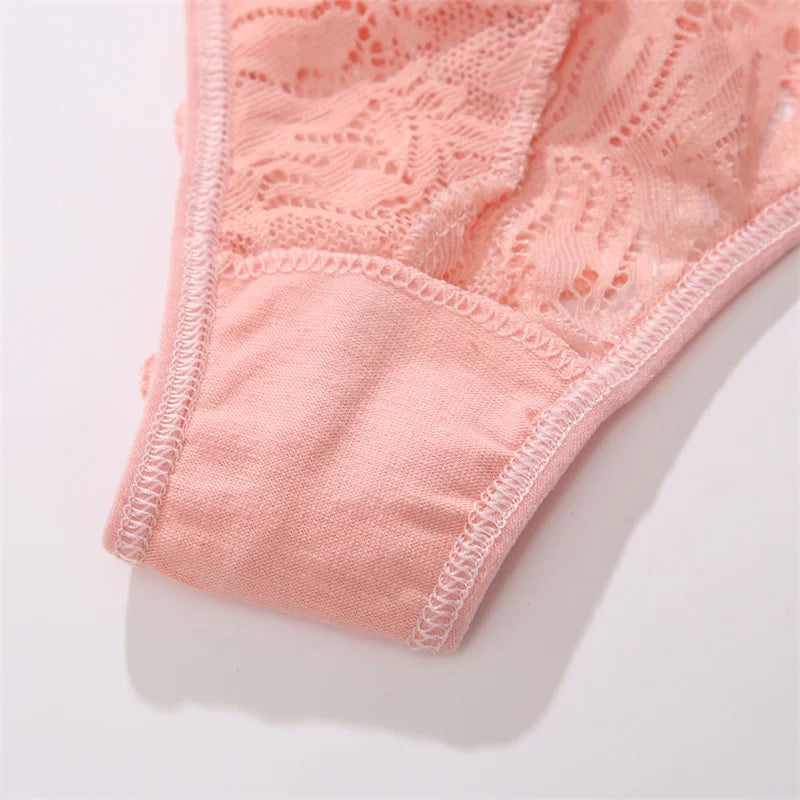 Lace Thong Panties - Sexy Low Waist G-String Underwear