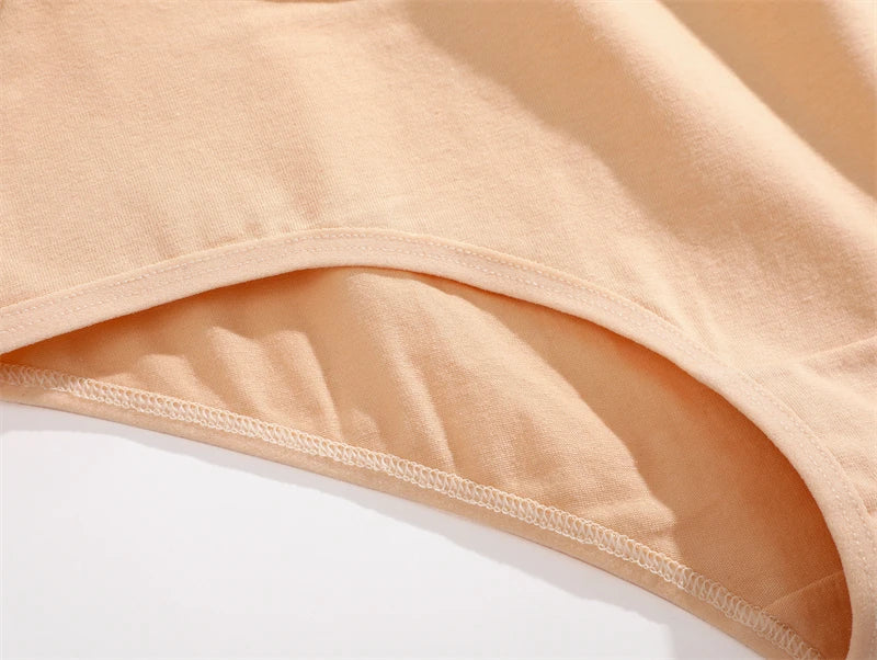 Women's 3Pcs Cotton Breathable Underwear Letter Belt Low Waist Briefs Stretch Comfortable Lingerie