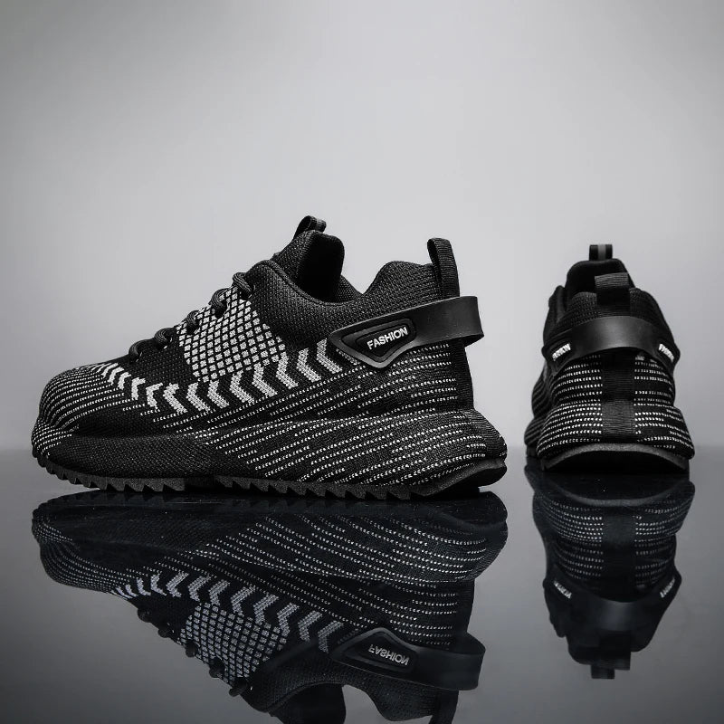 Men's Casual Platform Sports Shoes Breathable Sneakers