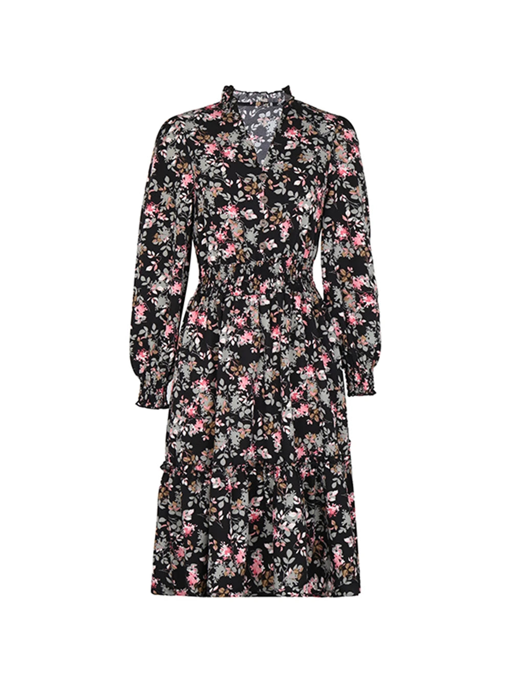 Women's Elegant V-neck Dress