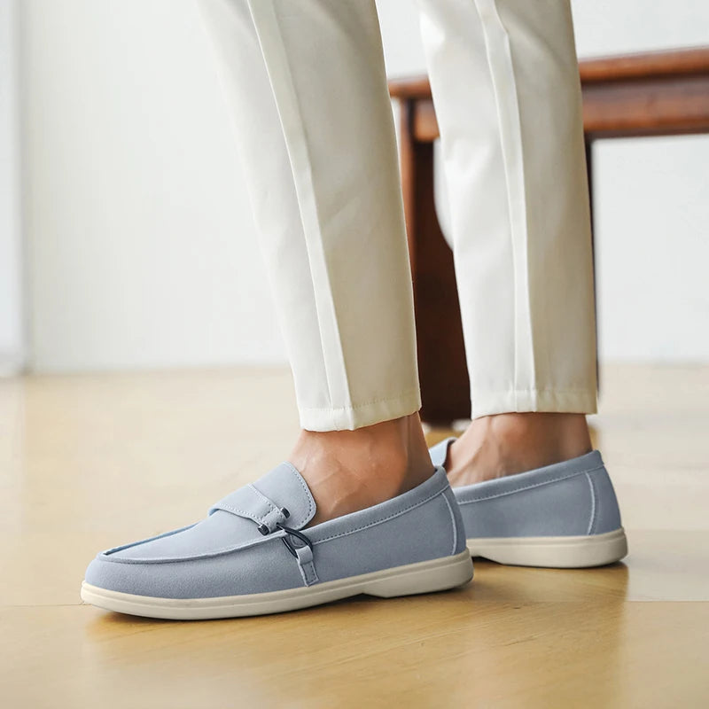 Men's Autumn Slip-On Loafers - Comfortable Soft Tennis & Driving Shoes