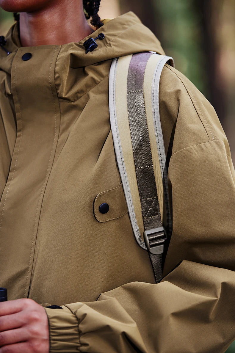 Unisex Spring Outdoor Waterproof Hiking Multi Pockets Cargo Jacket