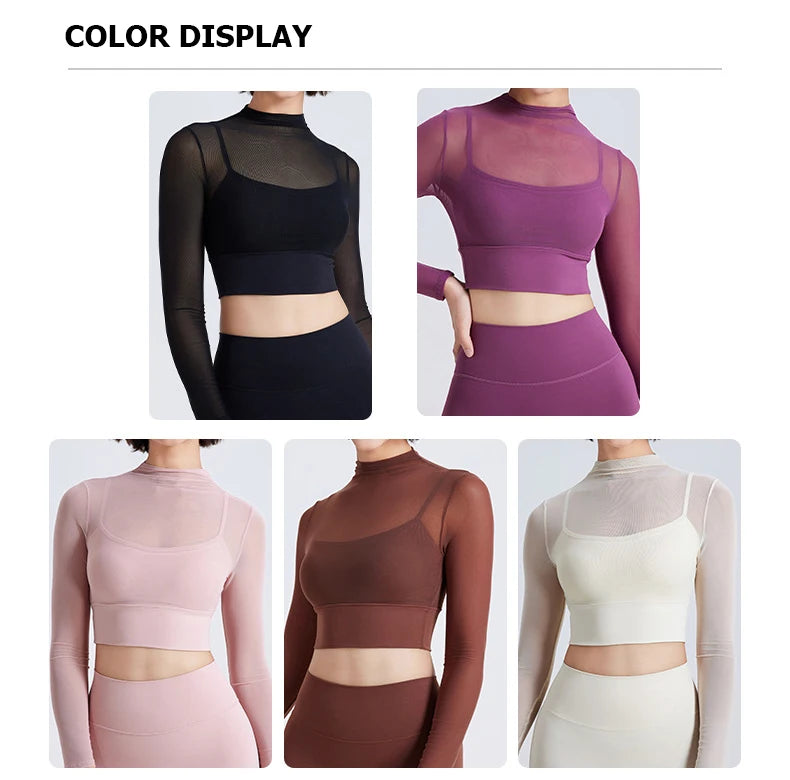 Women's Two Pieces Fitness Yoga Set - Gym Suit Super Stretch Breathable Running Sportswear Activewear Workout Set
