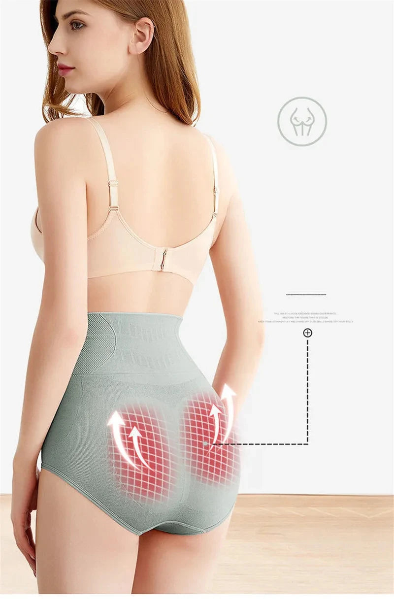 High Waist Shaping Panties - Breathable Body Shaper Slimming Underwear for Women