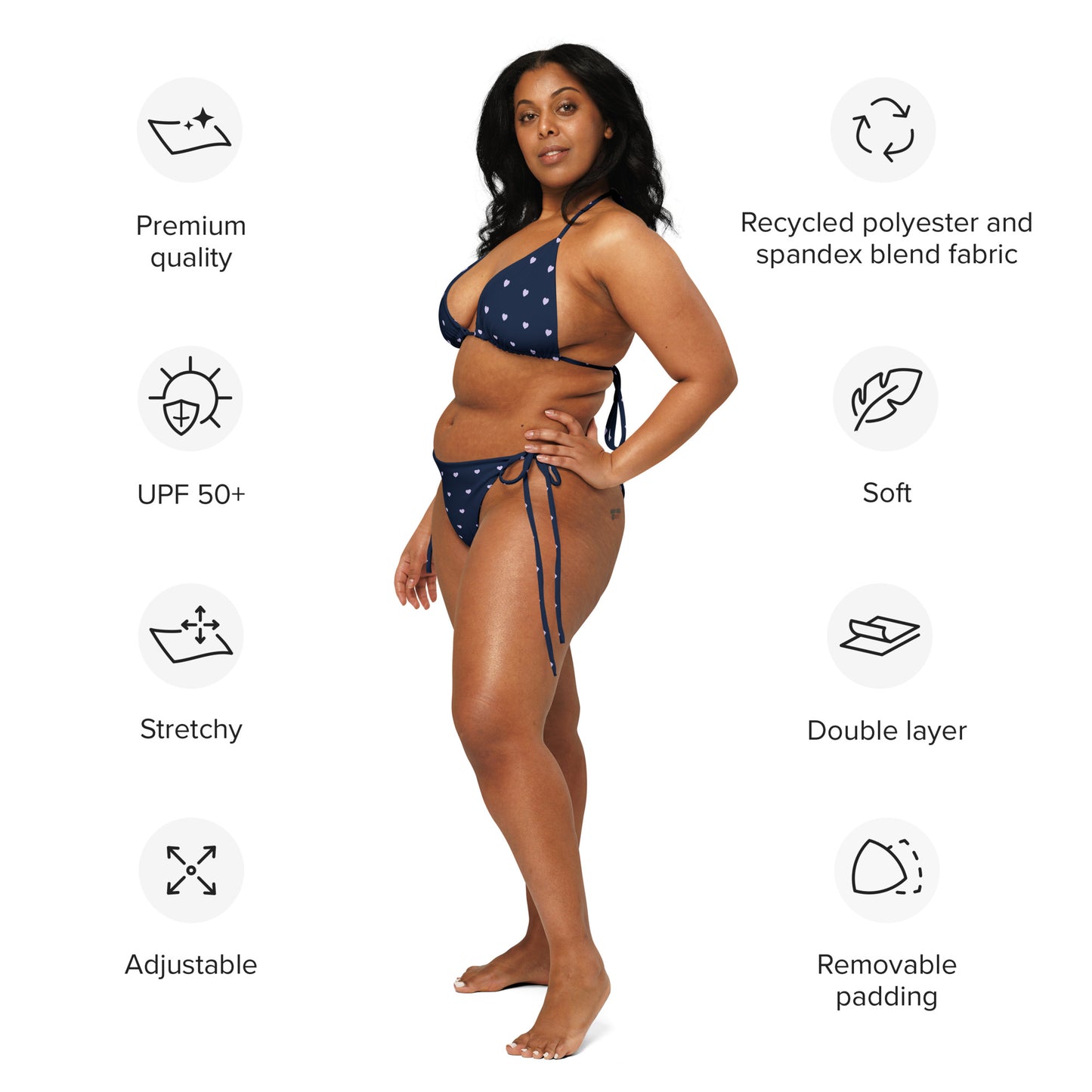 Women's Recycled String Bikini