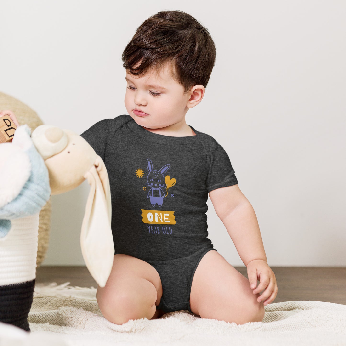 Baby short sleeve one piece Babygrow Romper