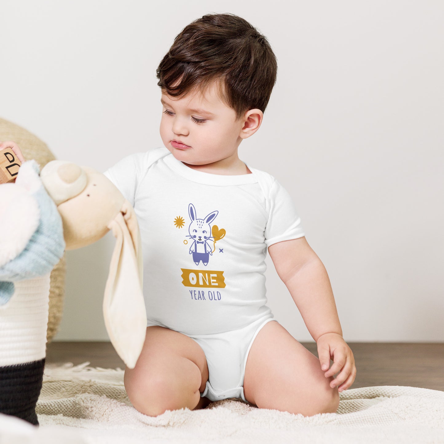 Baby short sleeve one piece Babygrow Romper