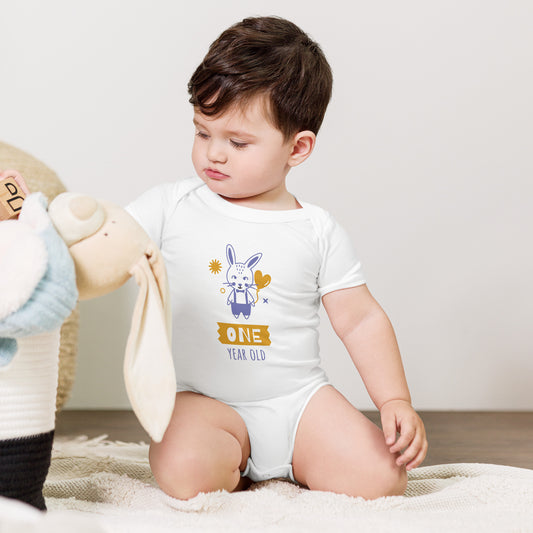 Baby short sleeve one piece Babygrow Romper