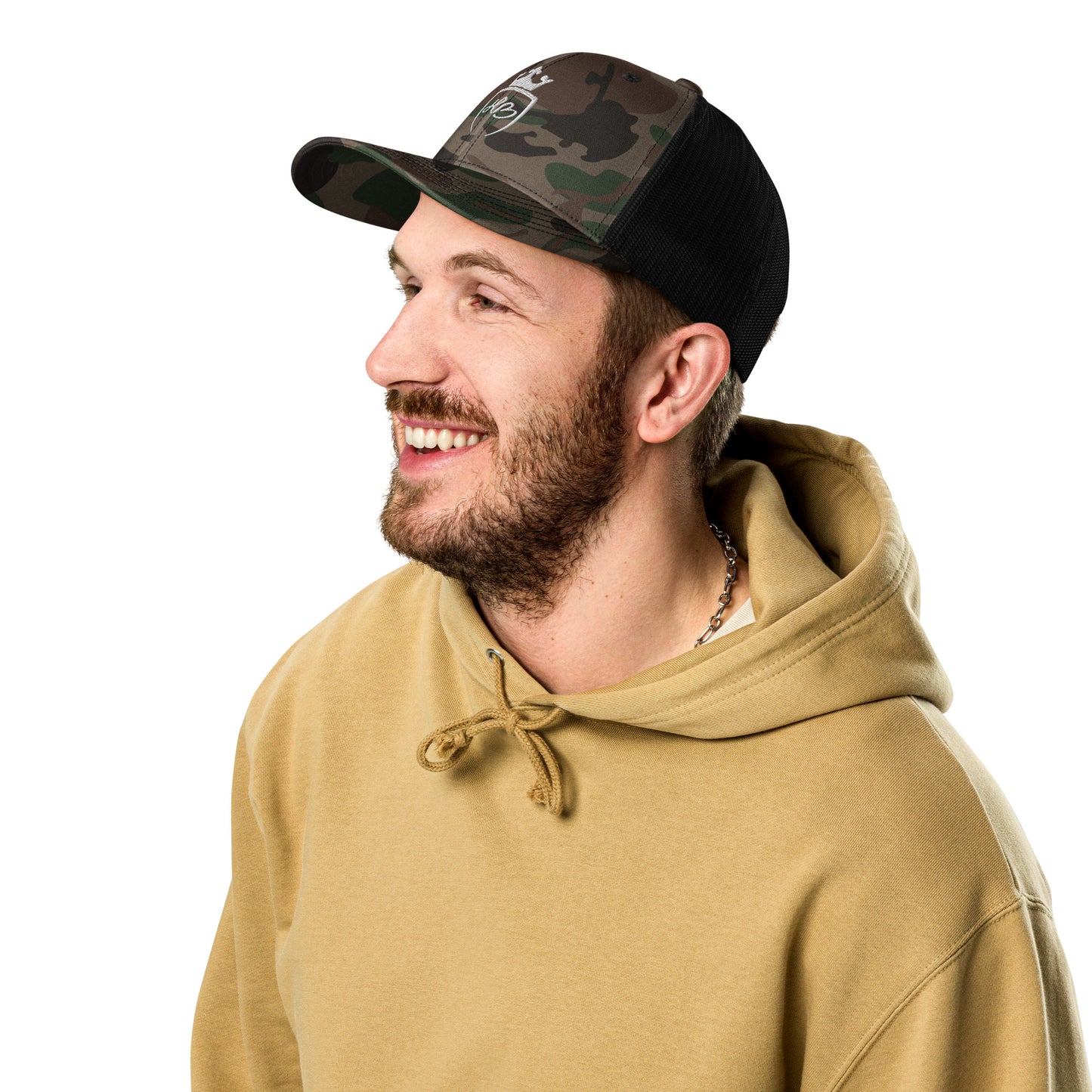 Men's HB Camouflage Trucker hat