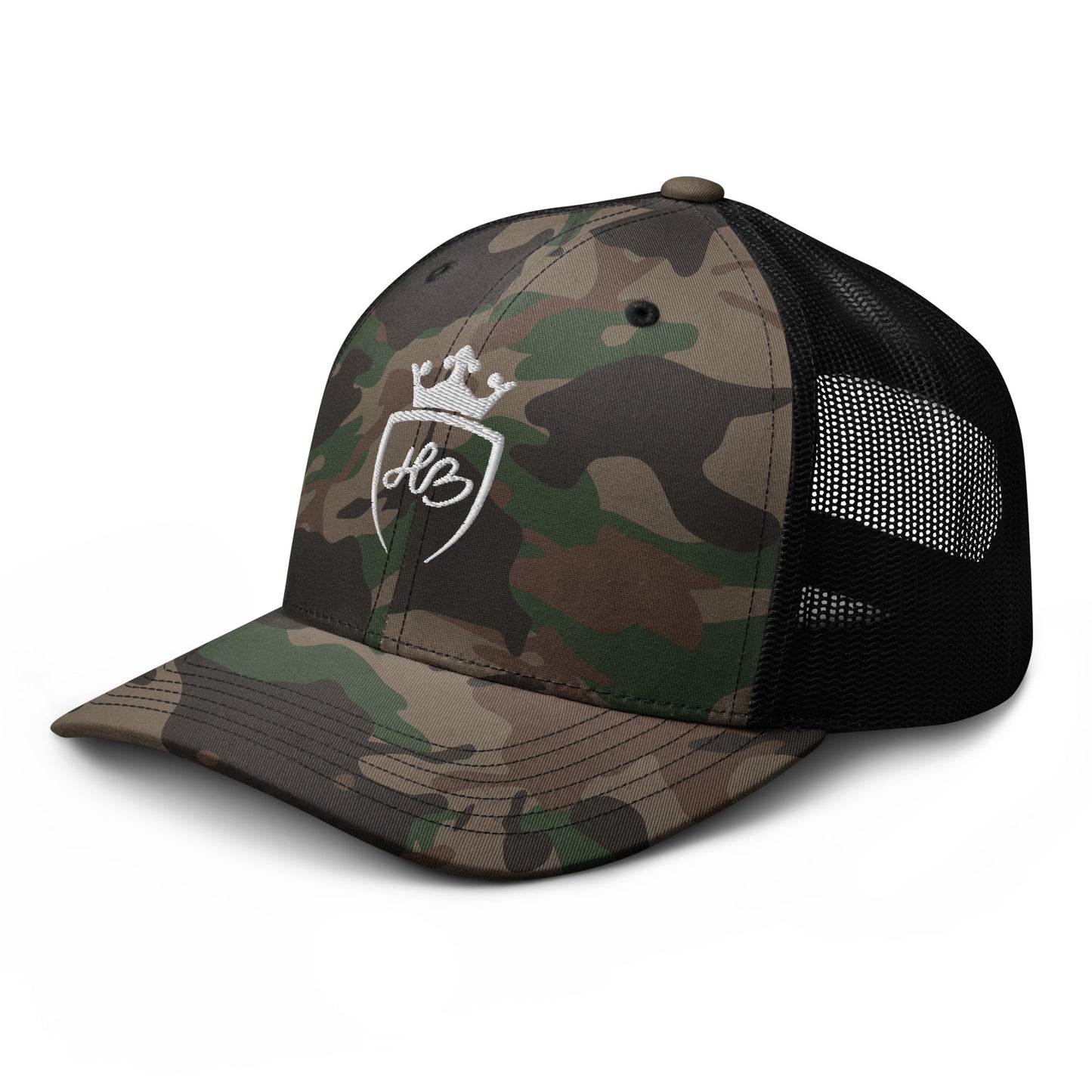 Men's HB Camouflage Trucker hat