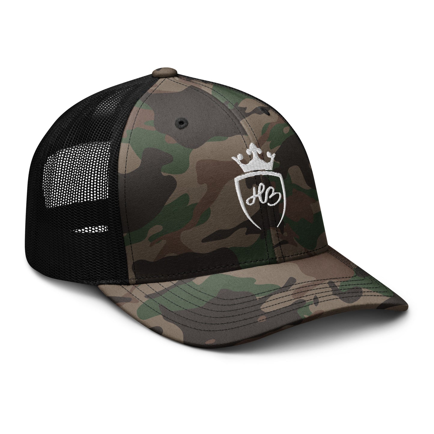 Men's HB Camouflage Trucker hat