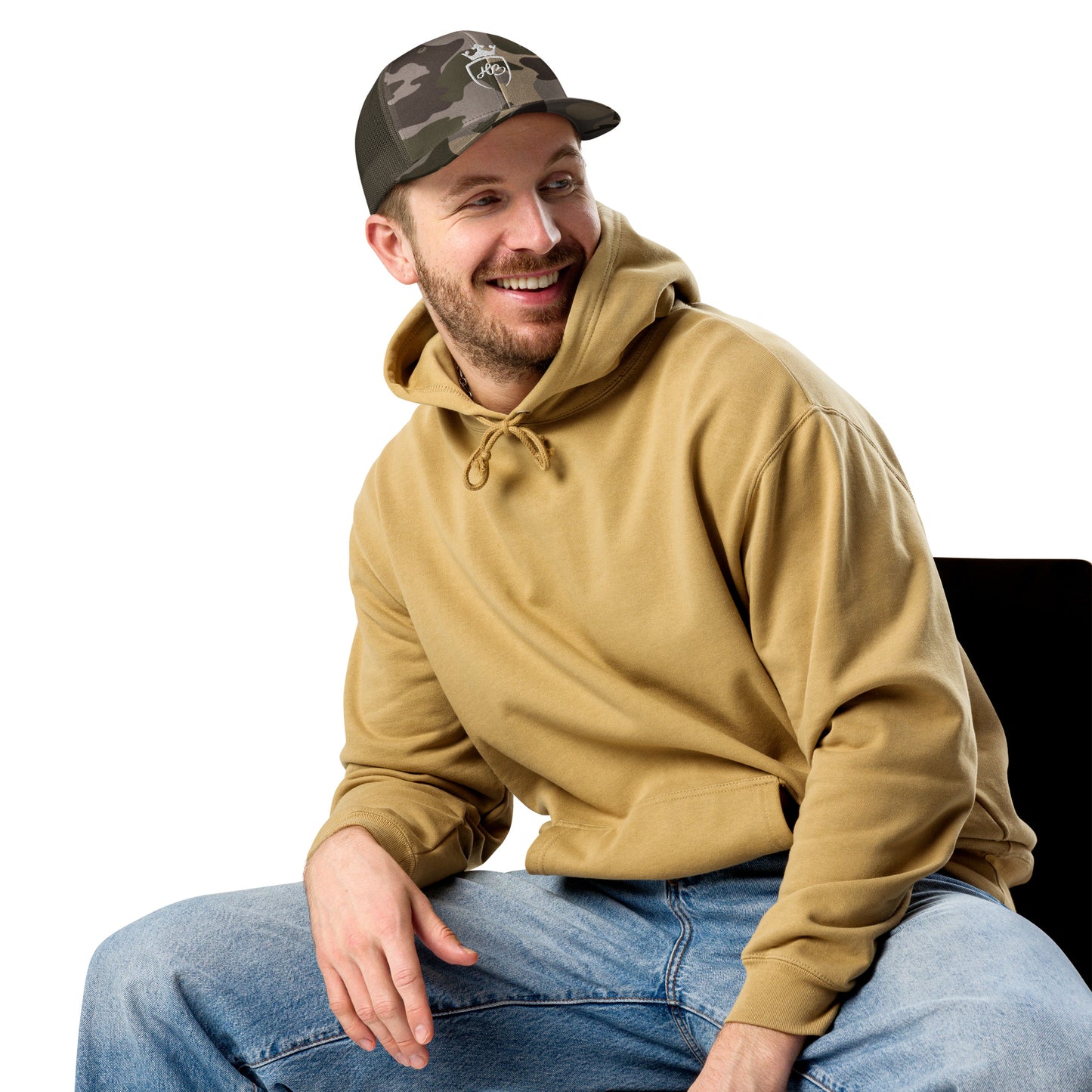 Men's HB Camouflage Trucker hat