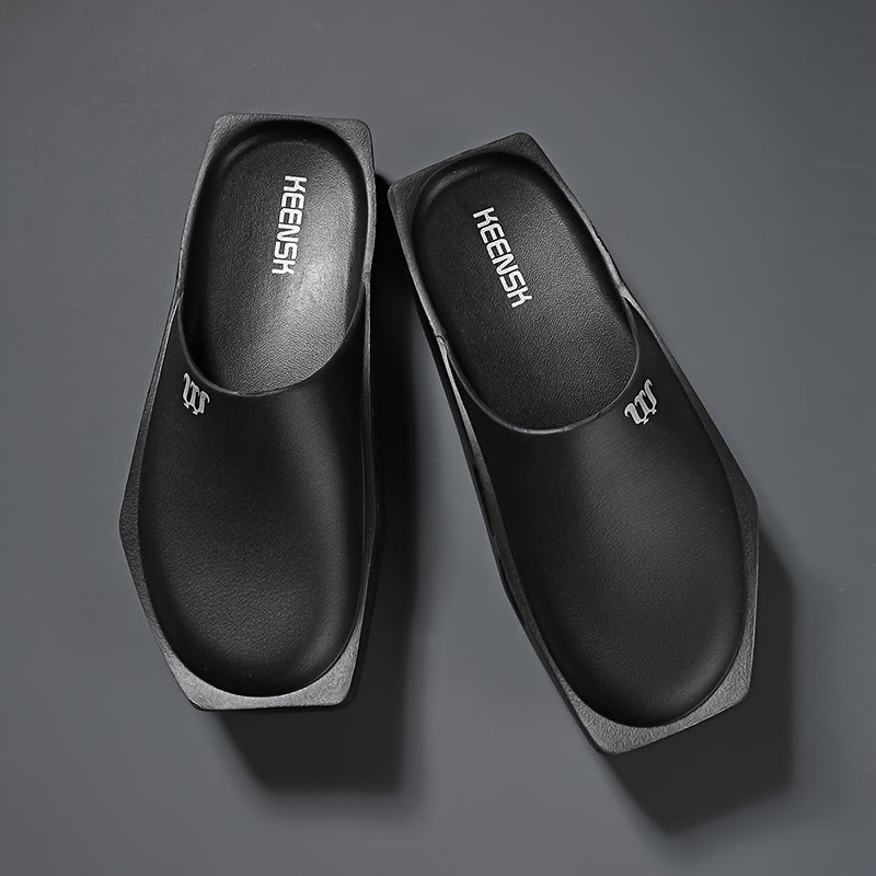 Men's Solid Colour Cloud Platform Ultra-Light Comfortable Breathable Sandals Slippers