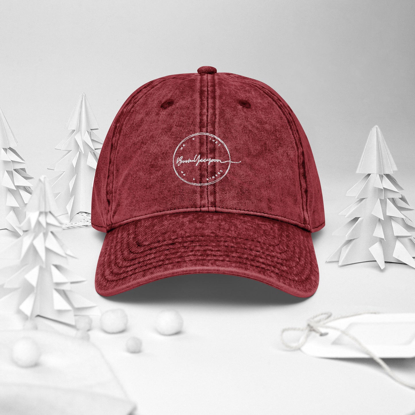 Vintage Cotton Twill Cap