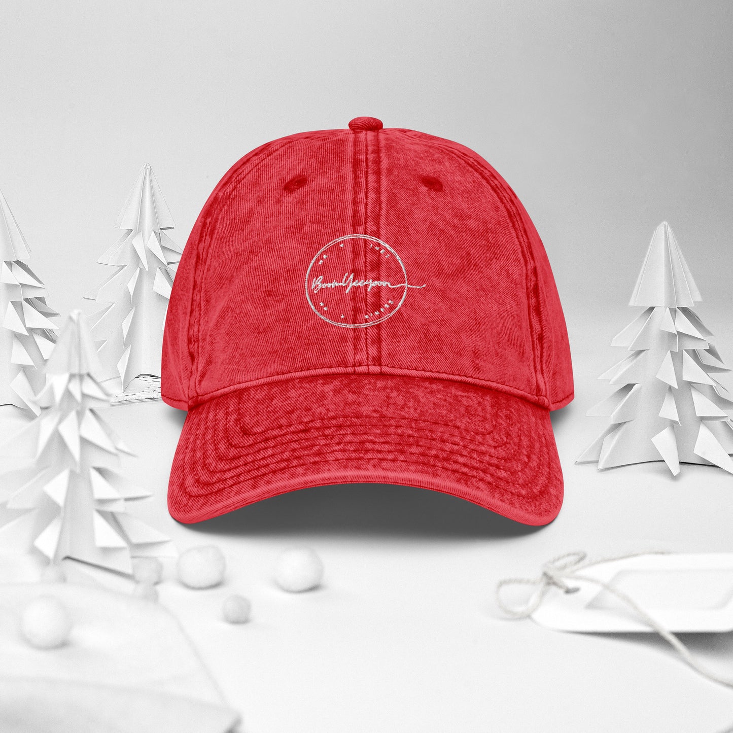 Vintage Cotton Twill Cap