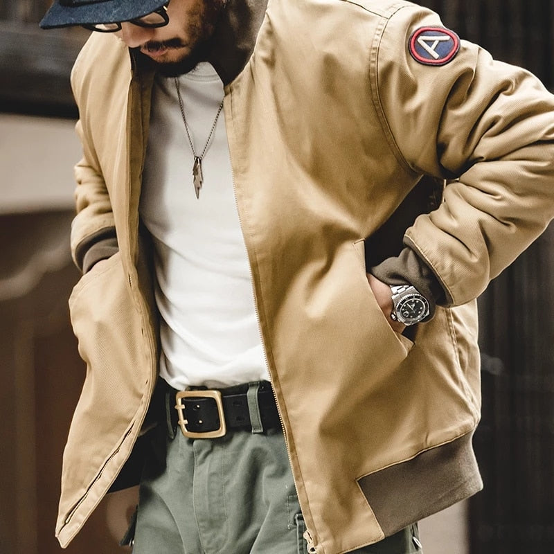 Men’s Military Flight Bomber Jacket