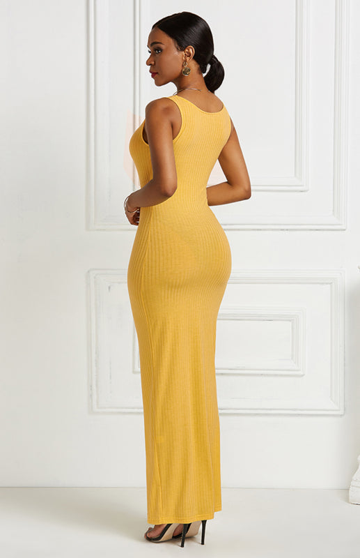 Women's Plus Size Sleeveless Dress