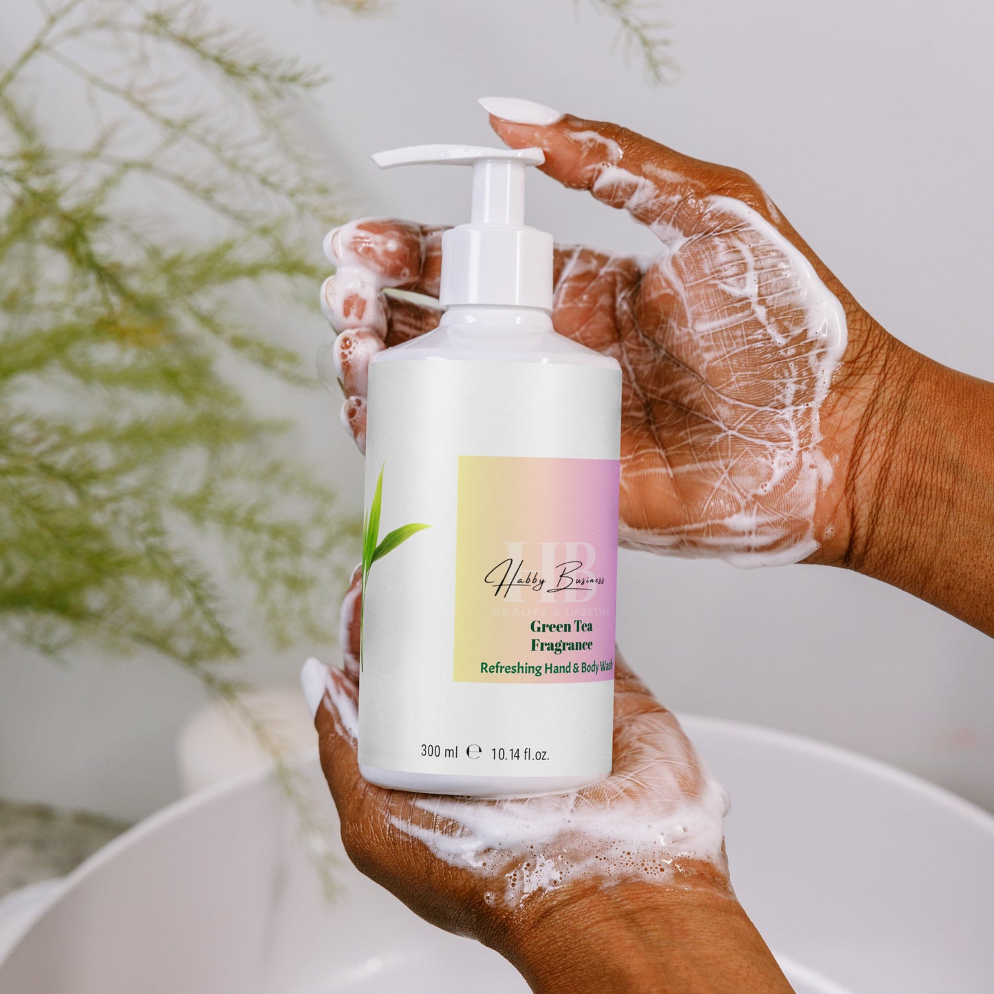 Green Tea Fragrance Refreshing Hand & Body Wash