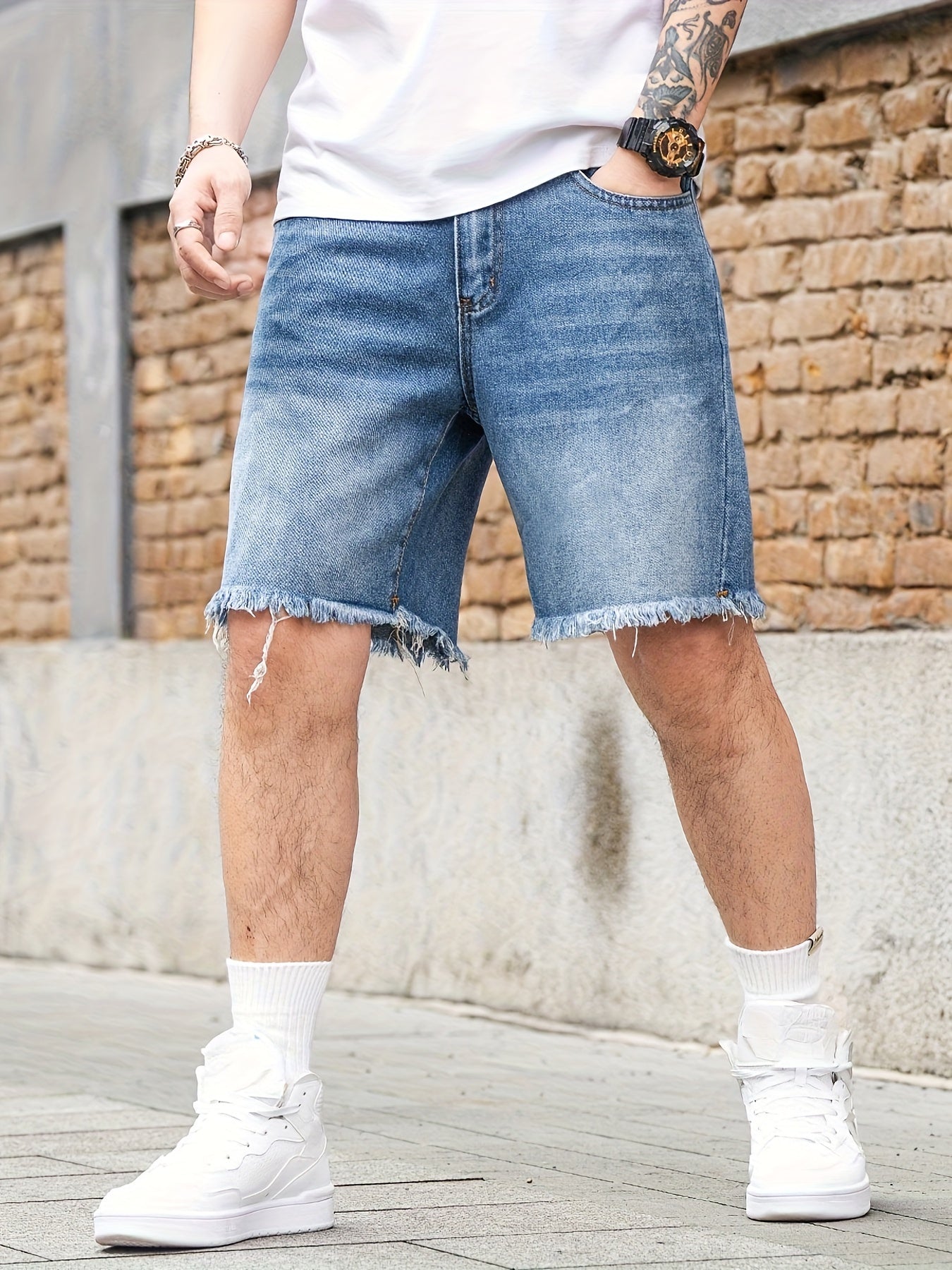 Men's Summer Casual Denim Shorts