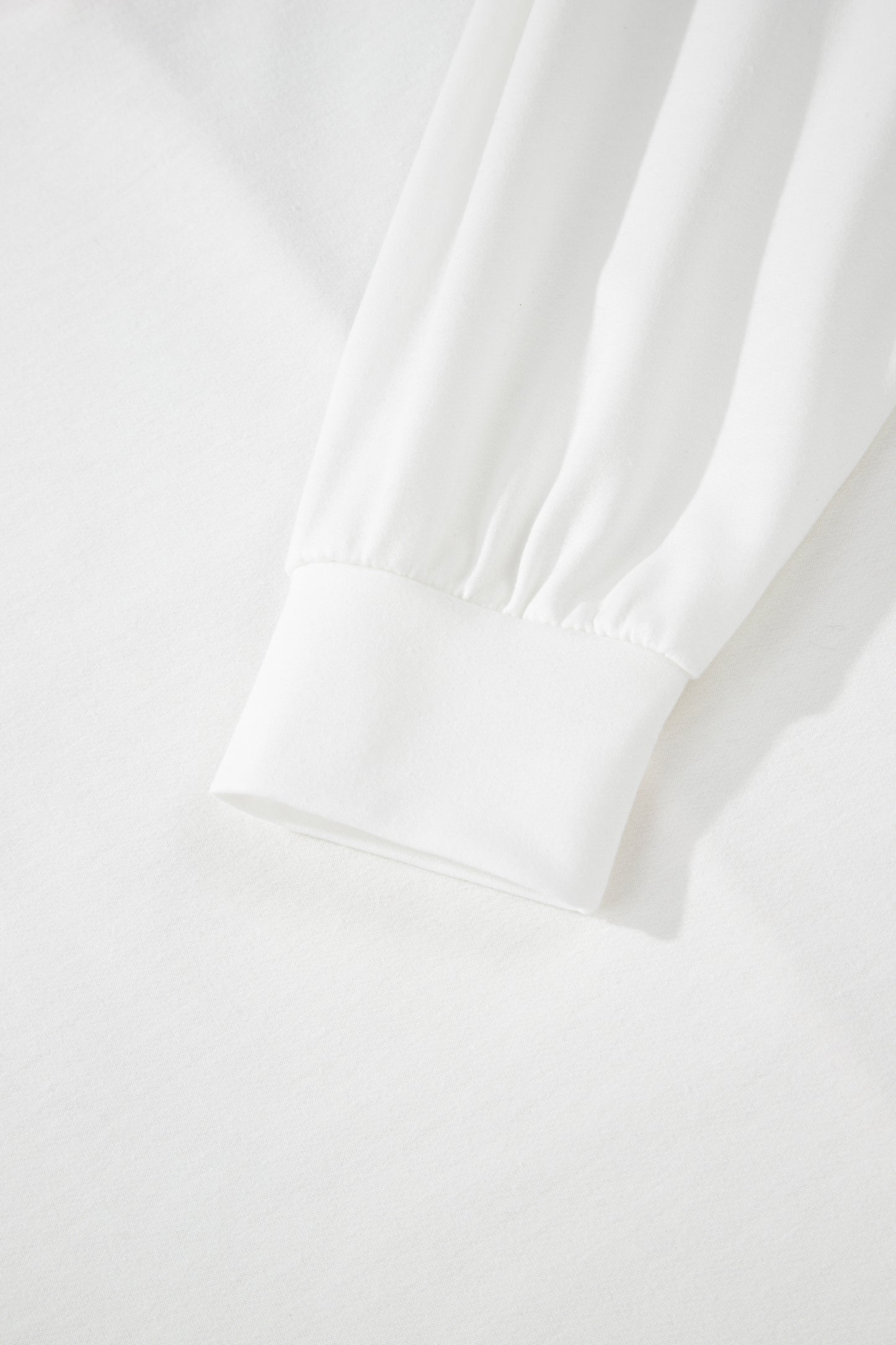 Exposed Seam Rainbow Stripe Color Block V Neck Loose Long Sleeve Top