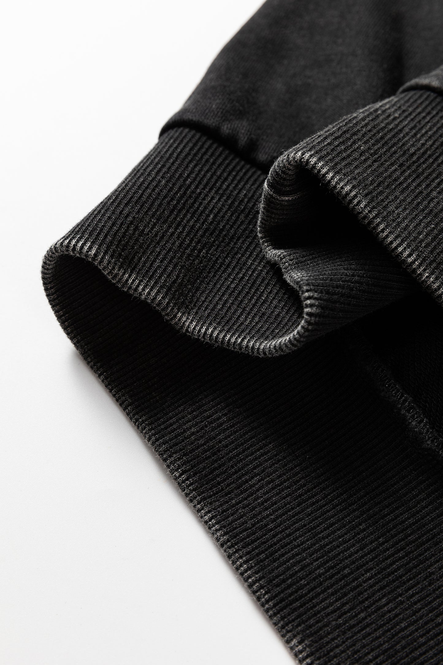 Half Zip Kangaroo Pocket Mineral Wash Baggy Hoodie