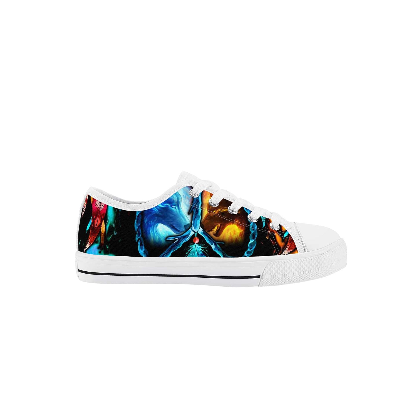 Kids Low Top Canvas Shoes