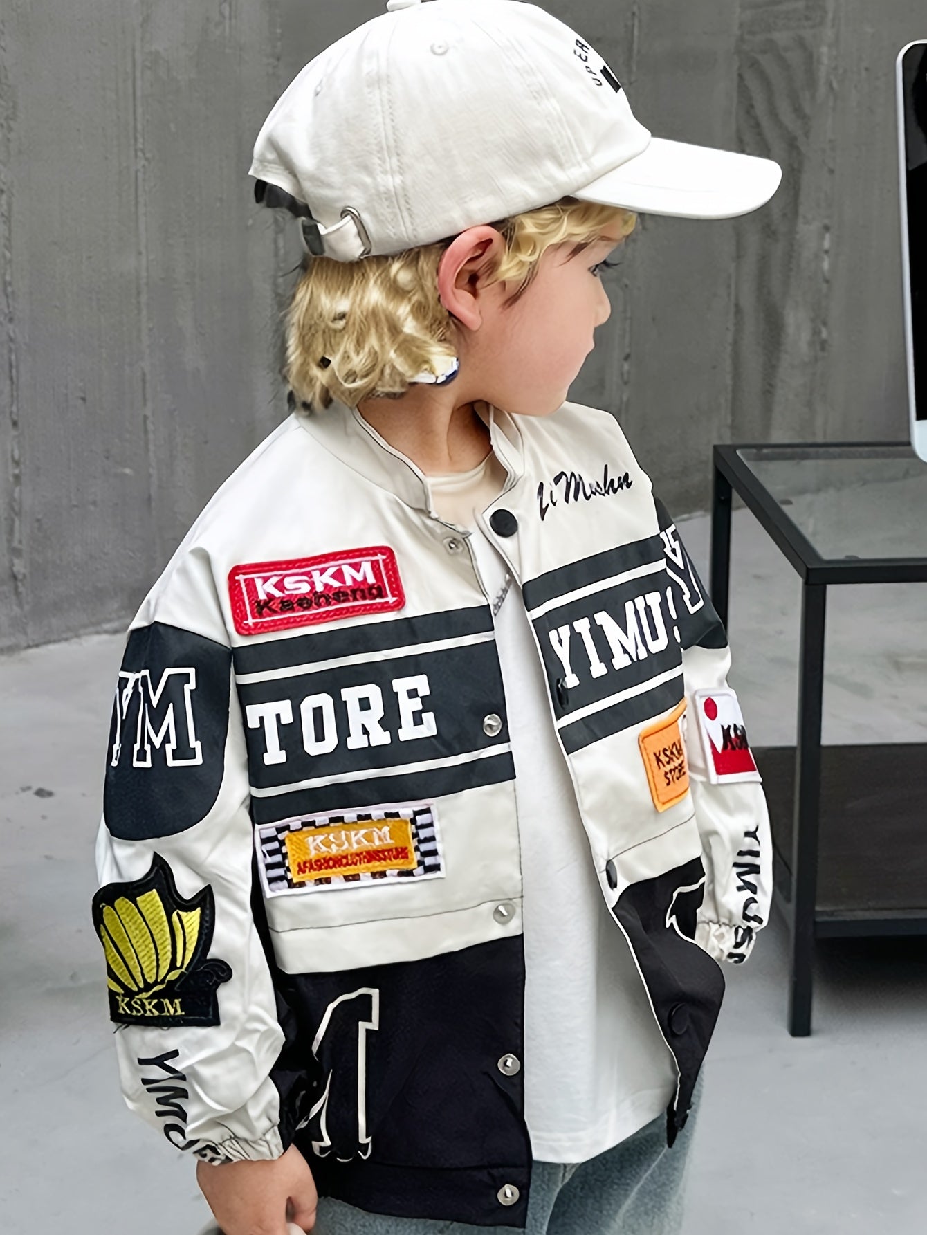 Boy's Varsity Bomber Jacket