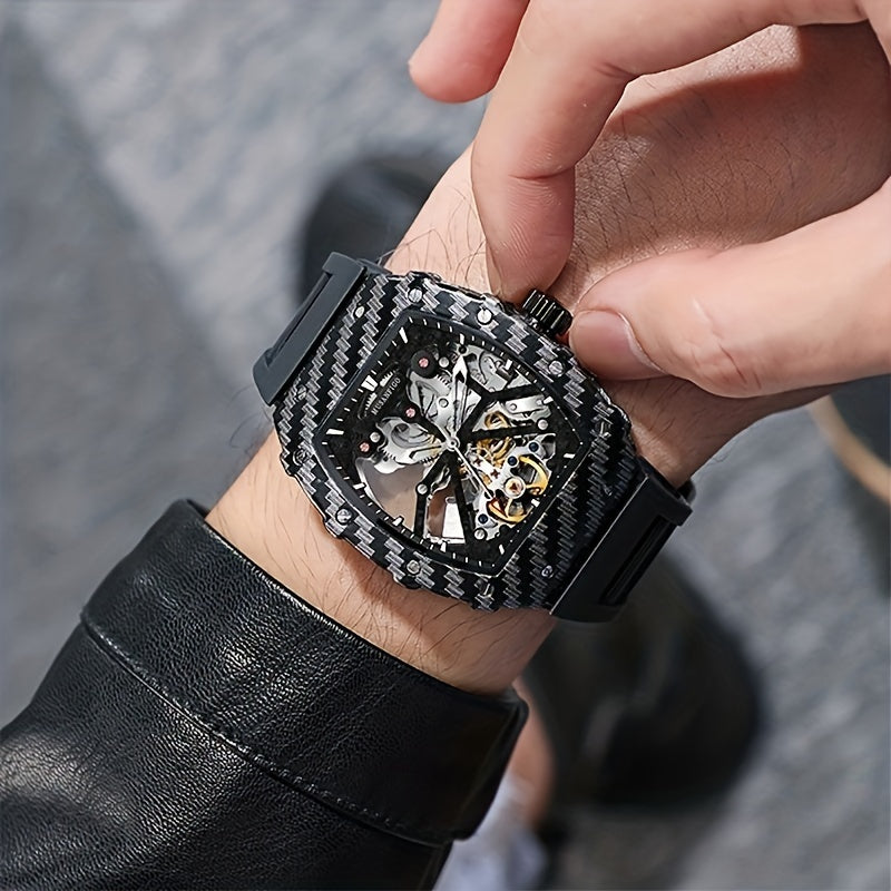 Men's Automatic Hollow Mechanical Watch