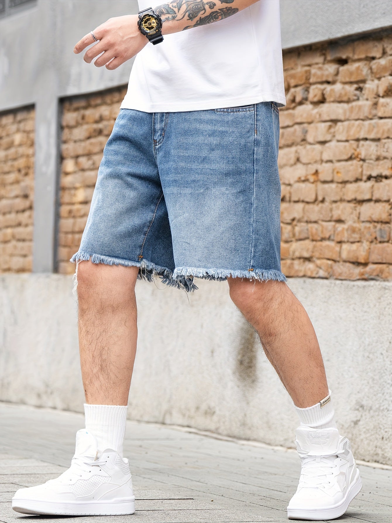 Men's Summer Casual Denim Shorts