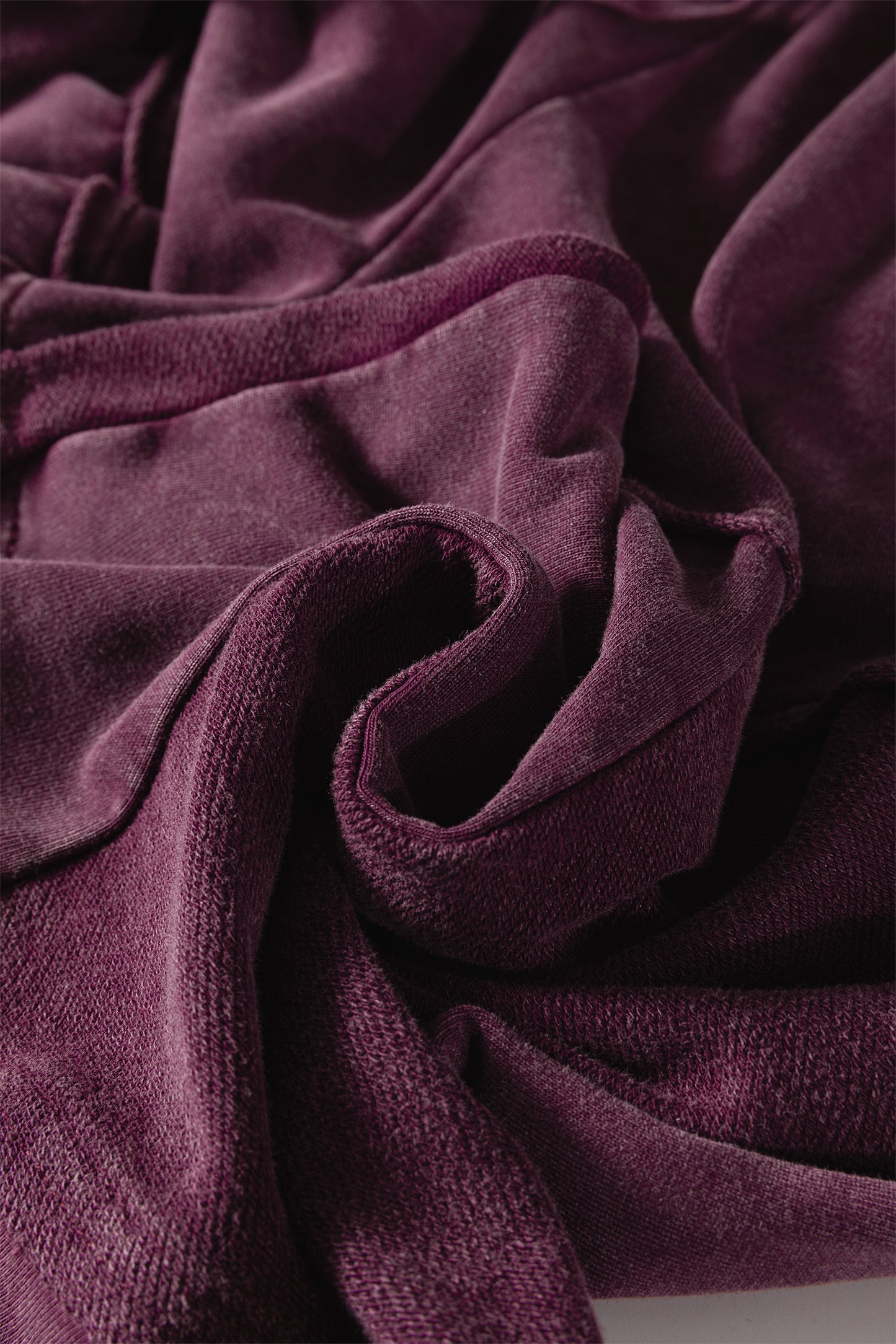 Mineral Wash Tiered Wide Leg Patchwork Drawstring Pants