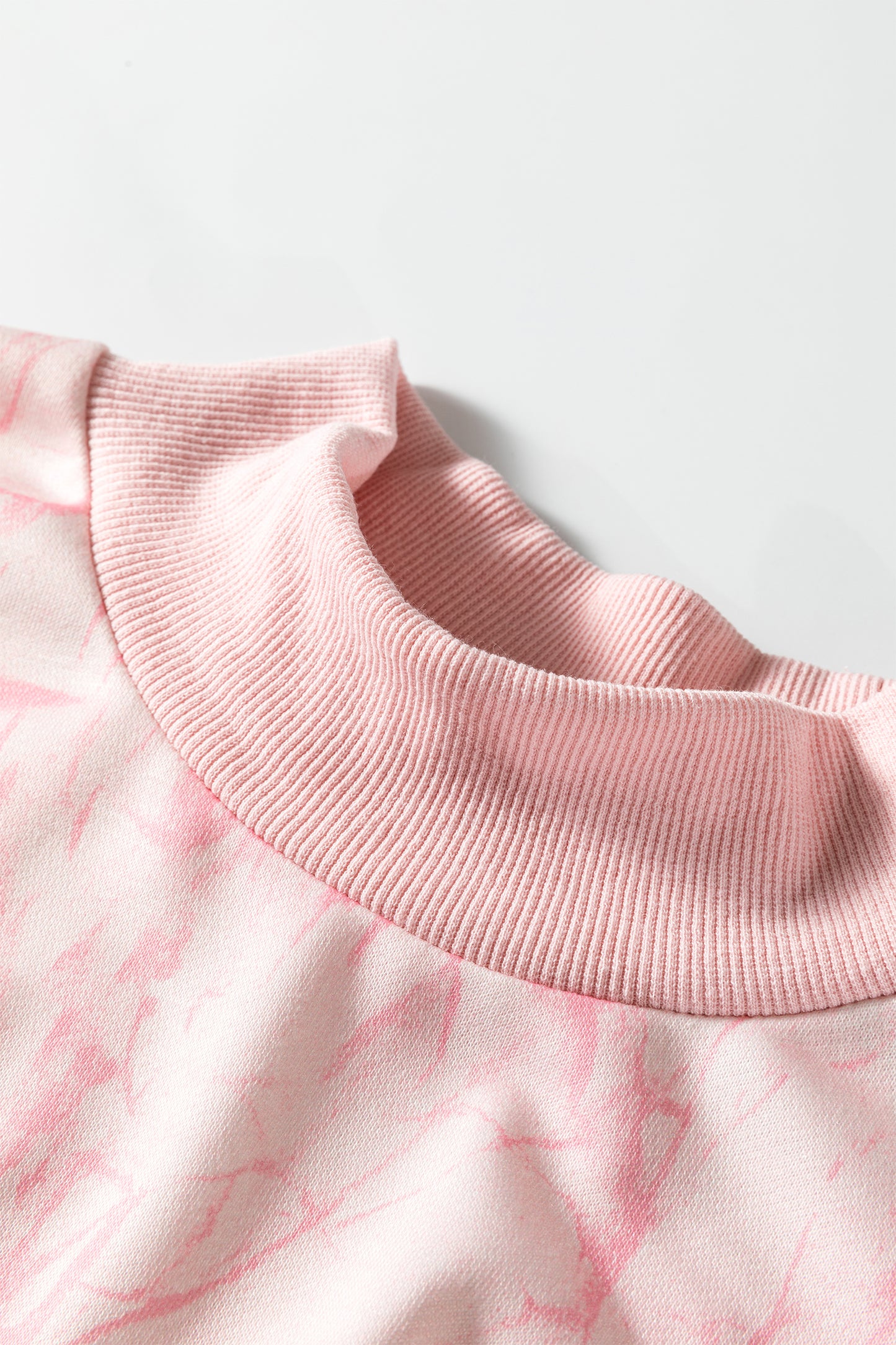 Pink Camo Print Jogger Set