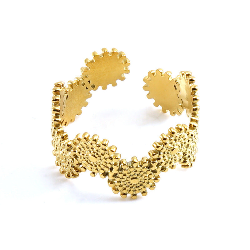 Retro style Gold Ring