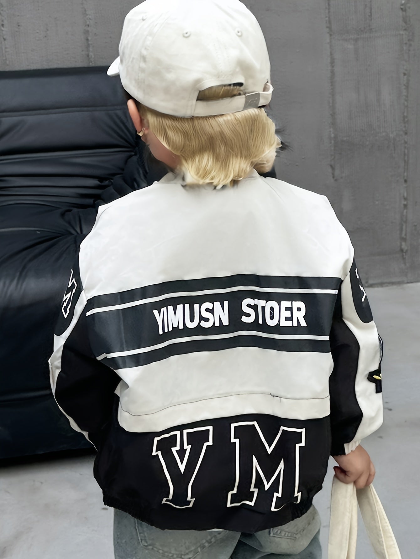 Boy's Varsity Bomber Jacket