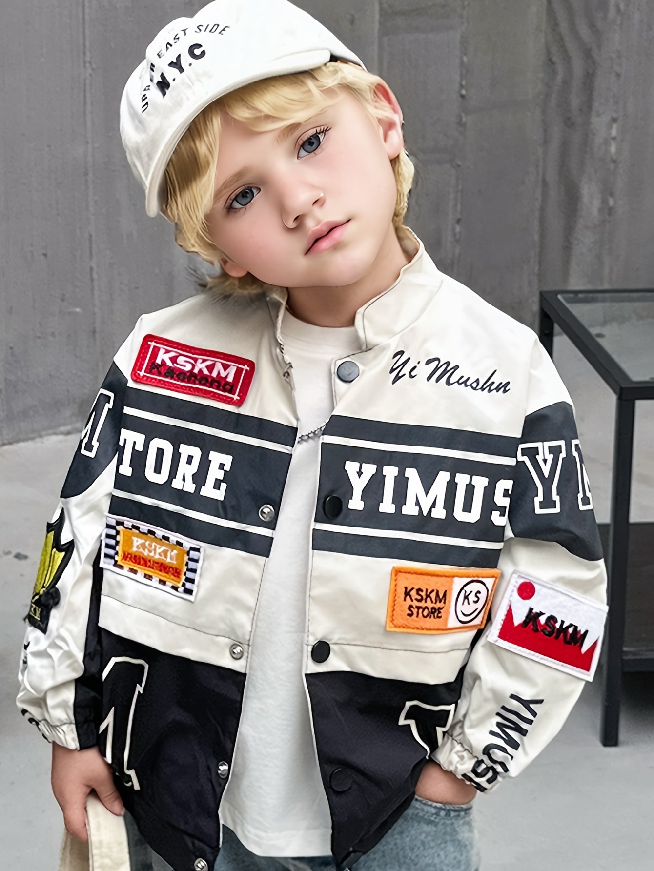 Boy's Varsity Bomber Jacket