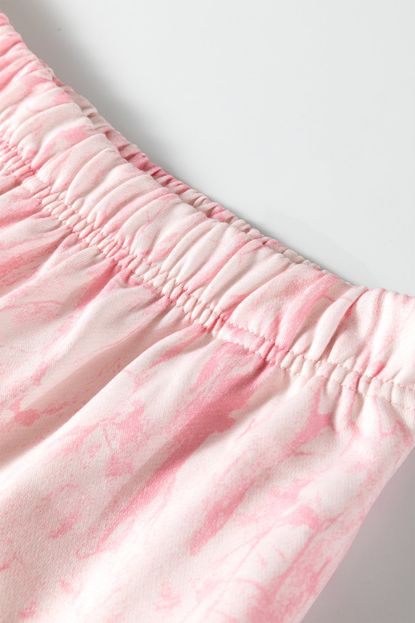 Pink Camo Print Jogger Set