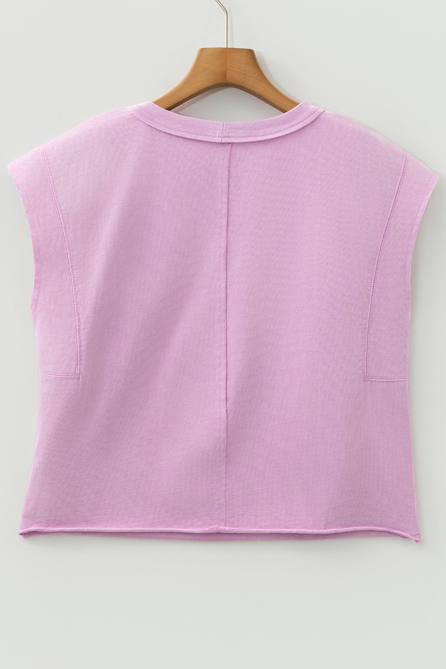 Mineral Wash Boxy Fit Cotton Tank Top