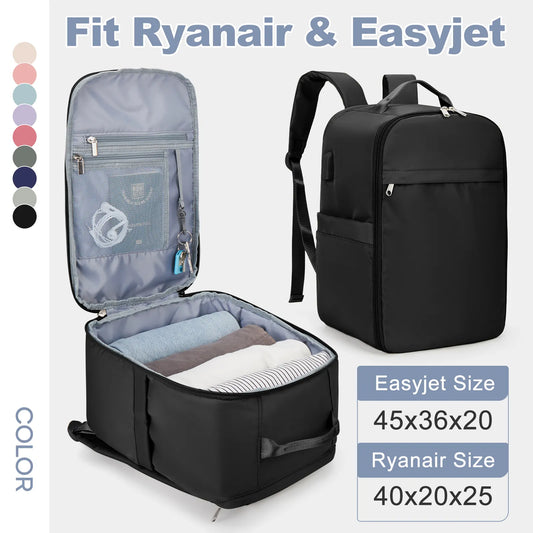 40x20x25 and 45x36x20, Cabin Bag, Hand Luggage Travel Backpack