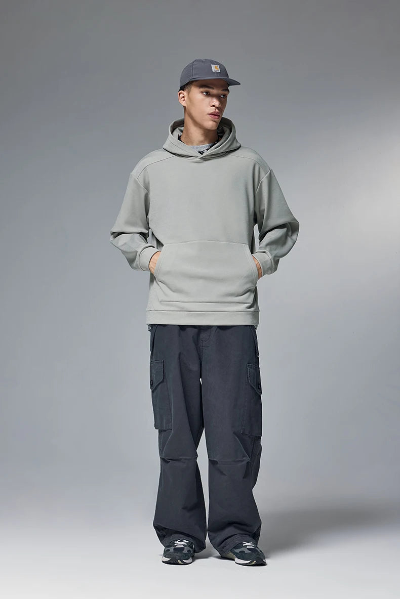 Men's Heavyweight Unisex Casual Thick Hoodie Sweatshirt