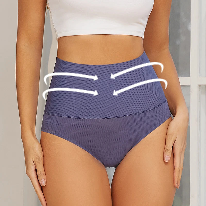High Waist Seamless Shapewear Briefs