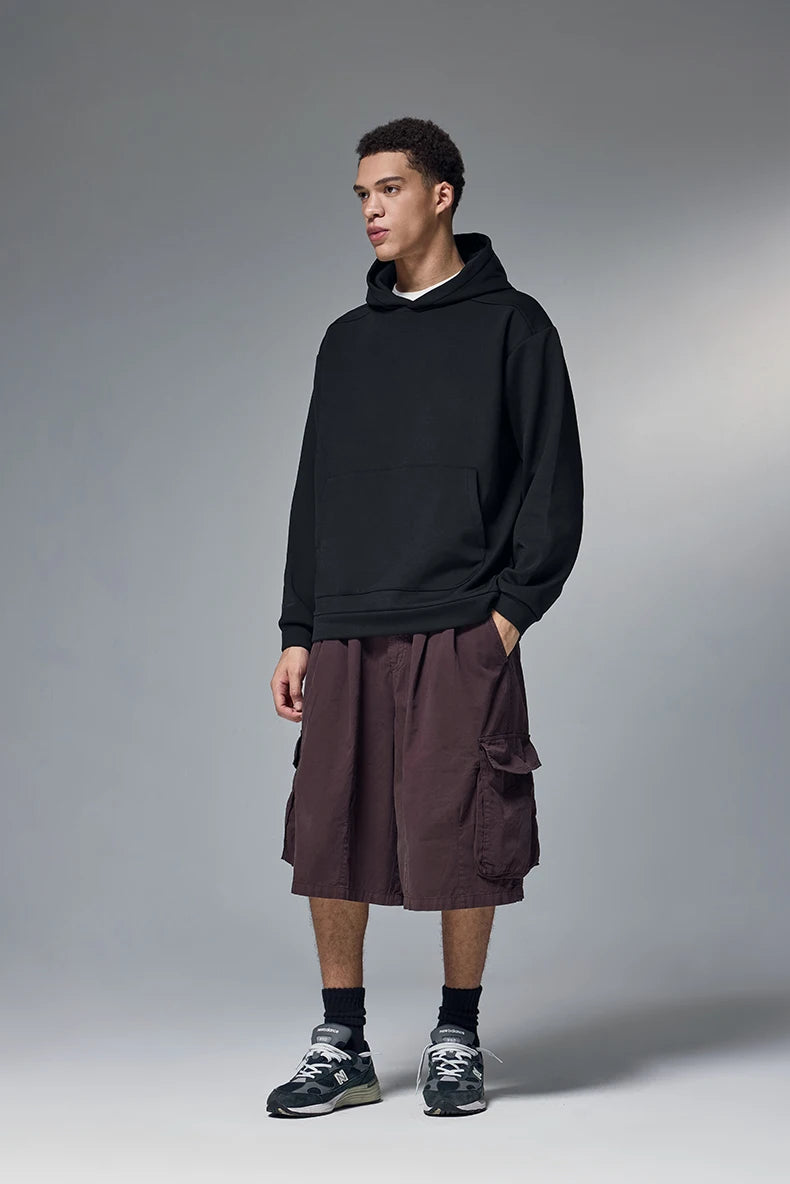 Men's Heavyweight Unisex Casual Thick Hoodie Sweatshirt