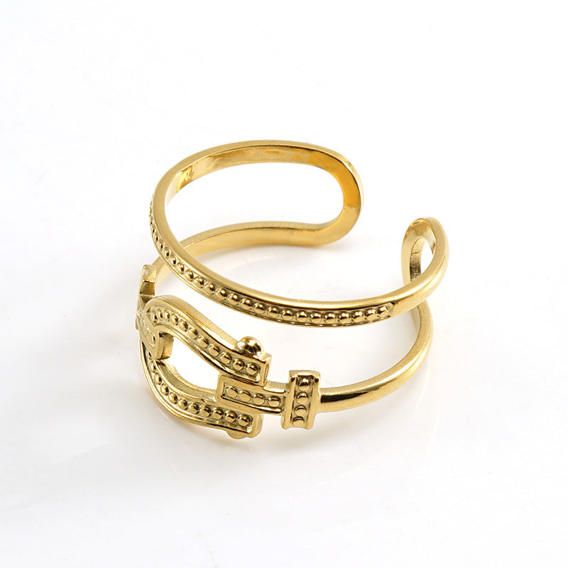 Retro style Gold Ring