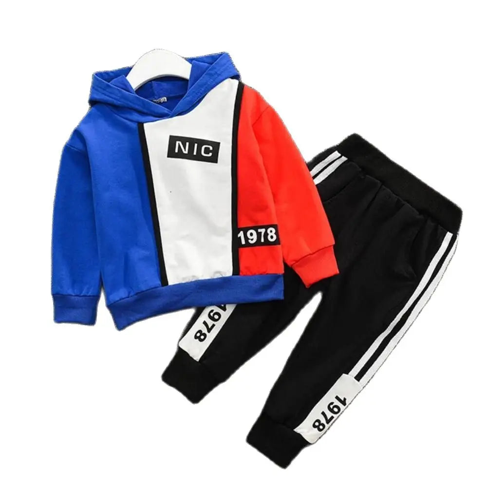 Boy's Sport Tracksuit 2Pcs Outfit